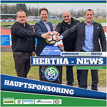 HOGO wird Namenssponsor beim WSC Hertha